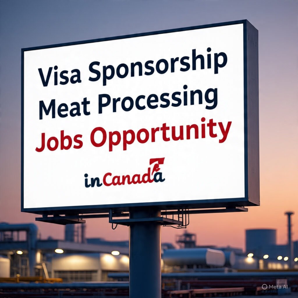 Visa Sponsorship Meat Processing Jobs Opportunity in Canada